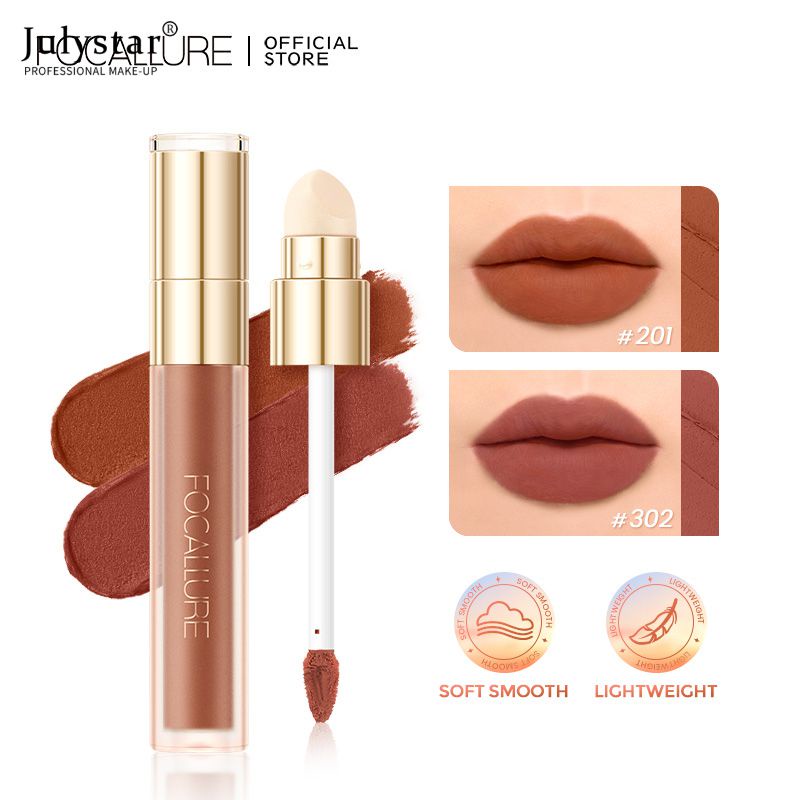 julystar-focallure-ambergold-velvet-matte-ลิปโคลนเนื้อบางเบา-high-pigmented-2-in-1-multi-use-lipstick