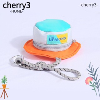 Cherry3 กระเป๋าใส่เหรียญ พวงกุญแจ กระเป๋าใส่เหรียญ แบบพกพา รูปทรงหมวก สร้างสรรค์ กระเป๋าสตางค์ กระเป๋าเดินทาง