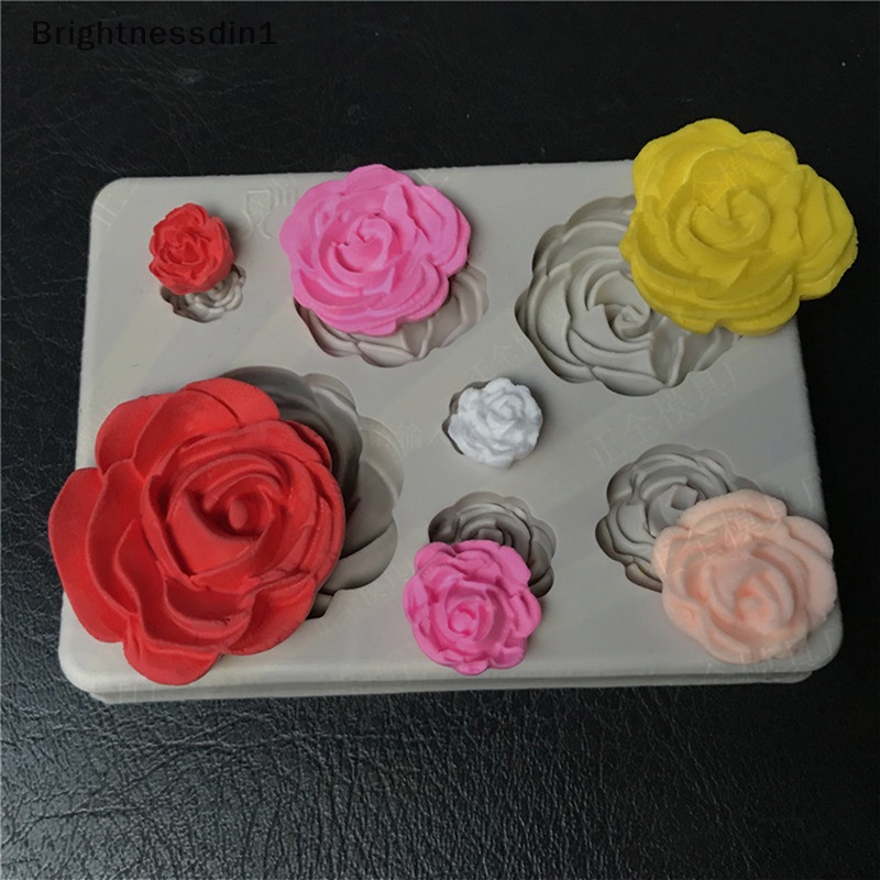 brightnessdin1-แม่พิมพ์ซิลิโคน-รูปดอกกุหลาบ-3d-สําหรับทําช็อคโกแลต-ฟองดองท์-ตกแต่งเค้ก