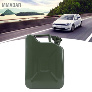 MMADAR Gas Can 2.6 Gallon 10L Stainless Steel Fuel Container Self Venting Gasoline with Portable Handle