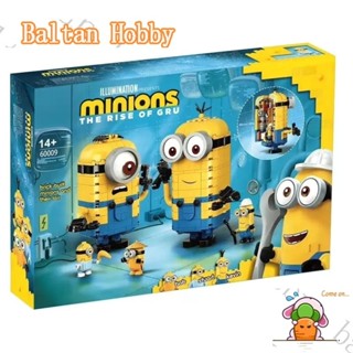 Baltan Toy BH1 ของเล่นตัวต่อ รูปมินเนี่ยน มินเนี่ยน อิฐ 75551 21001 81779 60009 ET8Q