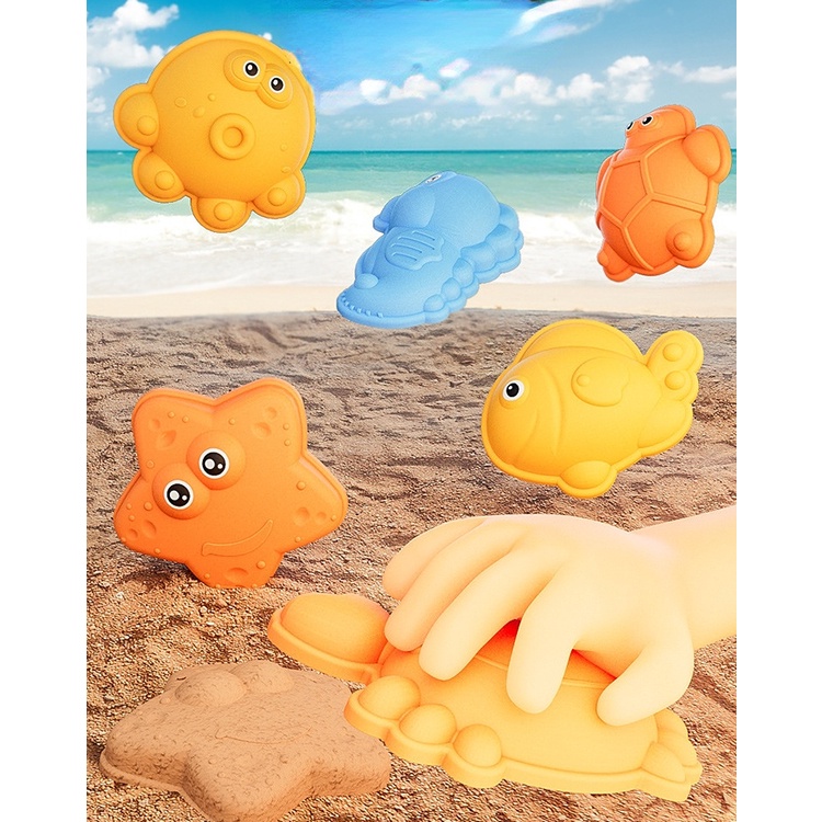 ชุดของเล่นชายหาด-พลั่วตักทราย-ของเล่นชายหาด-สําหรับเด็ก