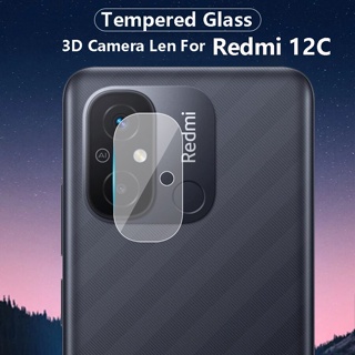 ฟิล์มกระจกนิรภัย ฟิล์มกันรอยหน้าจอ ฟิล์ม เลนส์กล้อง สําหรับ Xiaomi Redmi 12C Redmi12C 12 C ฟิล์มกระจกกล้อง ส่งจากไทย