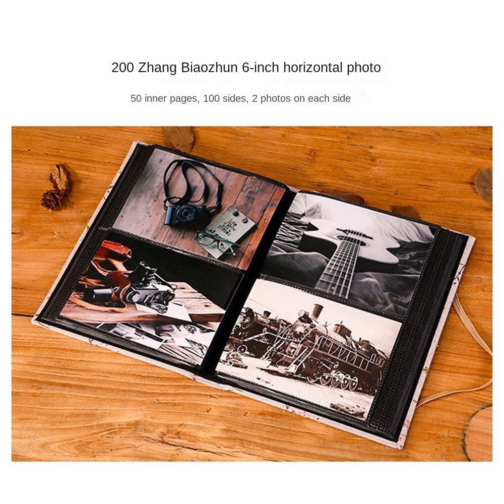 100pcs-photo-album-photocard-6-นิ้ว-instax-album-สำหรับการ์ดครอบครัวตกแต่งคริสต์มาสสะสมหนังสือ-cynthia