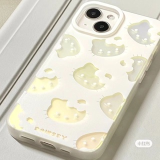 Cartoon Cute Kitty Cat Phone Case for Iphone14 Phone Case Apple 13/12pro Transparent XR/Xs Drop-Resistant 11 Female 8P