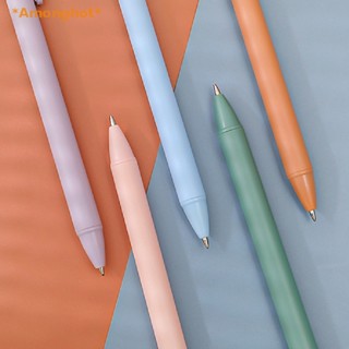 Amonghot&gt; ปากกาหมึกดํา สีมาการอง แบบแห้งเร็ว สําหรับนักเรียน โรงเรียน สํานักงาน เครื่องเขียน ใหม่