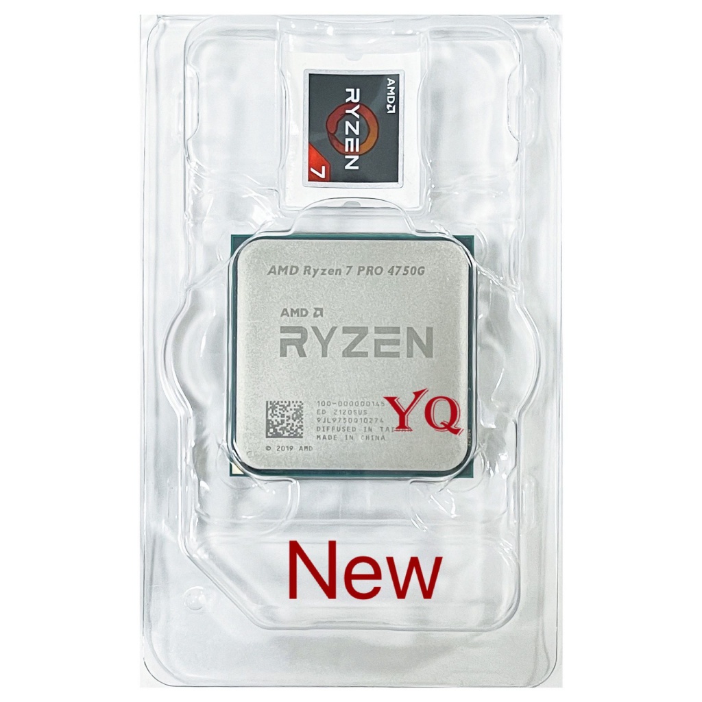 โปรเซสเซอร์ CPU AMD Ryzen 7 PRO 4750G R7 PRO 4750G Eight-Core 3.6 GHz ...