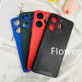 Tecno Spark 10 Pro คลื่น กันชน สีลูกกวาด บาง กันกระแทก เคส TPU นิ่ม