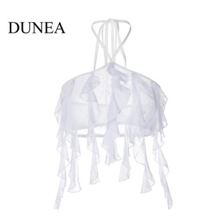 Dunea เสื้อสายเดี่ยว สุดเซ็กซี่ สําหรับผู้หญิง