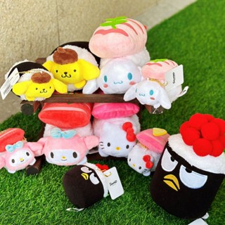 SANRIO จี้ตุ๊กตาการ์ตูนซูชิ ซานริโอ้ อาหารน่ารัก สําหรับตกแต่งกระเป๋า ของขวัญวันหยุด