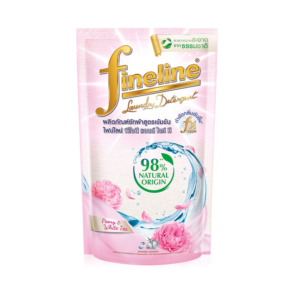 fineline-concentrated-laundry-detergent-natural-origin-98-peony-amp-white-tea-600ml-ไฟน์ไลน์-ผลิตภัณฑ์ซักผ้าสูตรเข้มข