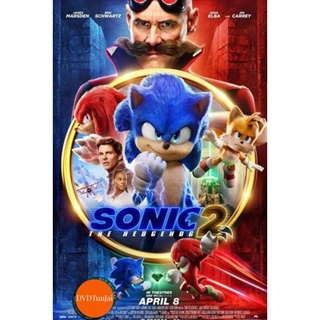 หนังแผ่น DVD Sonic the Hedgehog 2 (2022) โซนิค เดอะ เฮดจ์ฮ็อก 2 (เสียง ไทย/อังกฤษ | ซับ ไทย/อังกฤษ) หนังใหม่ ดีวีดี