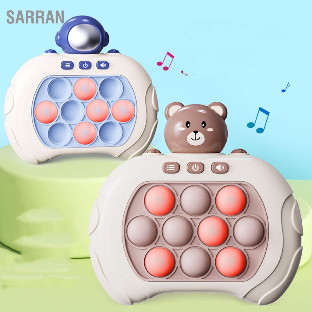 sarran-เกมกดความเร็วแบบใช้มือถือ-light-up-ของเล่นคอนโซลกดอิเล็กทรอนิกส์เพื่อการศึกษาในช่วงต้น