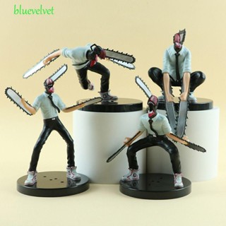 Bluevelvet โมเดลฟิกเกอร์ Pvc รูปมนุษย์เลื่อยยนต์ เครื่องประดับ สําหรับเก็บสะสม