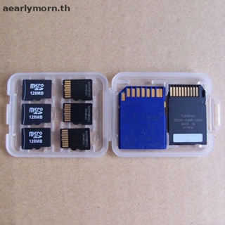 Aa กล่องเก็บการ์ดหน่วยความจํา Micro SD TF SDHC MSPD 8 ช่อง