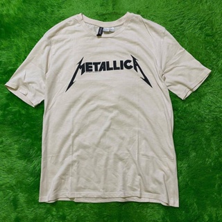 พร้อมส่ง  Metallica   การเปิดตัวผลิตภัณฑ์ใหม่ T-shirt