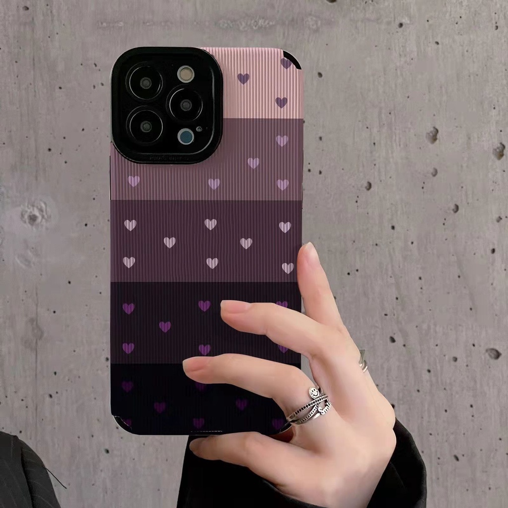 เคสโทรศัพท์มือถือนิ่ม-กันตก-ลายหัวใจ-แนวตั้ง-สําหรับ-apple-14promax-12promax-6g-7-8plus-xs-xr-xsmax-11promax-13promax