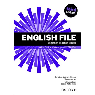 Bundanjai (หนังสือ) English File 3rd ED Beginner : Teachers Book +Test and Assessment CD-ROM (P)