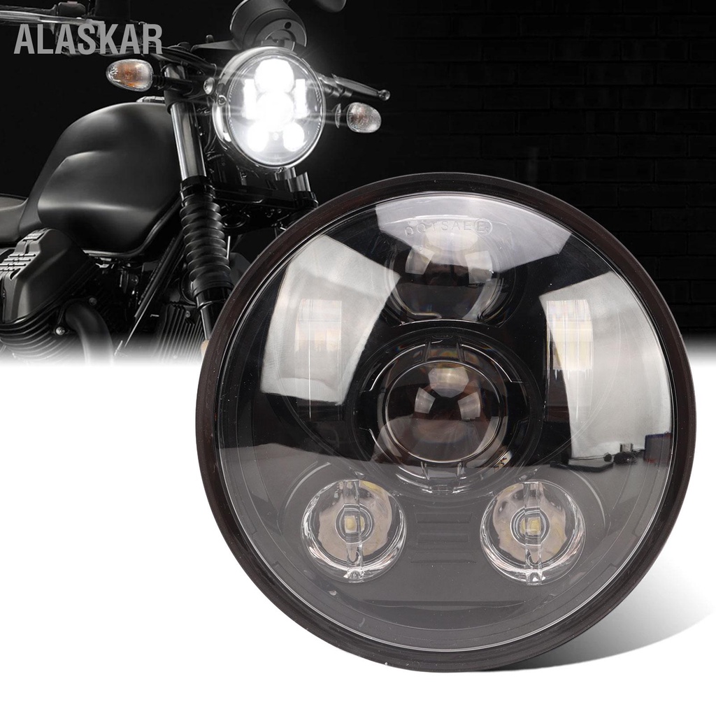 alaskar-dc-10-60v-5-75in-ไฟ-led-ด้านหน้ารถจักรยานยนต์-45w-แสงสีขาวแบบกลมสำหรับเปลี่ยนไฟหน้าสำหรับ-davidson-883