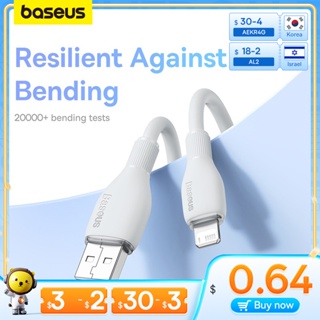 Baseus สายชาร์จ USB 2.4A สําหรับโทรศัพท์ 14 13 12 11
