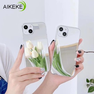 เคสโทรศัพท์มือถือแบบนิ่ม พร้อมกระจกแต่งหน้า สําหรับ Redmi K60 K50 K40 K30 Pro K60E K40S Redmi 10A 9C 9A 8A 7A 6A 5A 4X Redmi 9 8 7