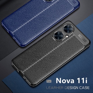 เคสซิลิโคนนิ่ม หนัง PU กันกระแทก สําหรับ Huawei Nova 11i Nova11i