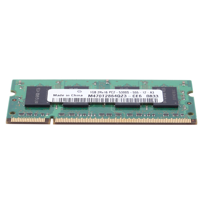 หน่วยความจําแล็ปท็อป-โน้ตบุ๊ก-ddr2-1gb-677mhz-pc2-5300s-555-200pins-2rx16-sodimm-สําหรับ-intel-amd