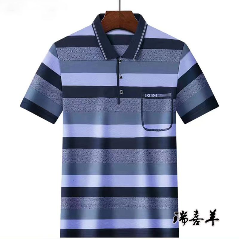 spot-thin-pocket-polo-shirts-mens-middle-aged-dads-wear-short-sleeved-t-shirts-moisture-absorption-and-perspiration-clothes-summer-quality-mens-t-shirts-summer-t-shirts-middle-aged-grandpa-shirts-boys