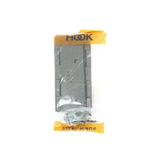 good.tools-HOOK บานพับเหล็กลายคราม 4"x3"x2mm SH-4-AC (แพ็ค 2) ถูกจริงไม่จกตา