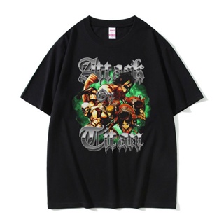 [S-5XL]เสื้อยืด พิมพ์ลายกราฟฟิคอนิเมะ Attack On Titan Mikasa Ackerman Eren Yeager Shingeki No Kyojin ทรงหลวม สําหรับผู้ช