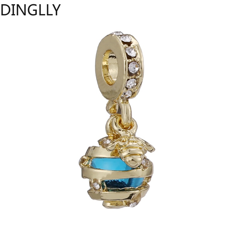 dinglly-จี้ตาข่ายดักฝัน-อัลลอย-สีทอง-สําหรับทําเครื่องประดับ-สร้อยข้อมือ-diy