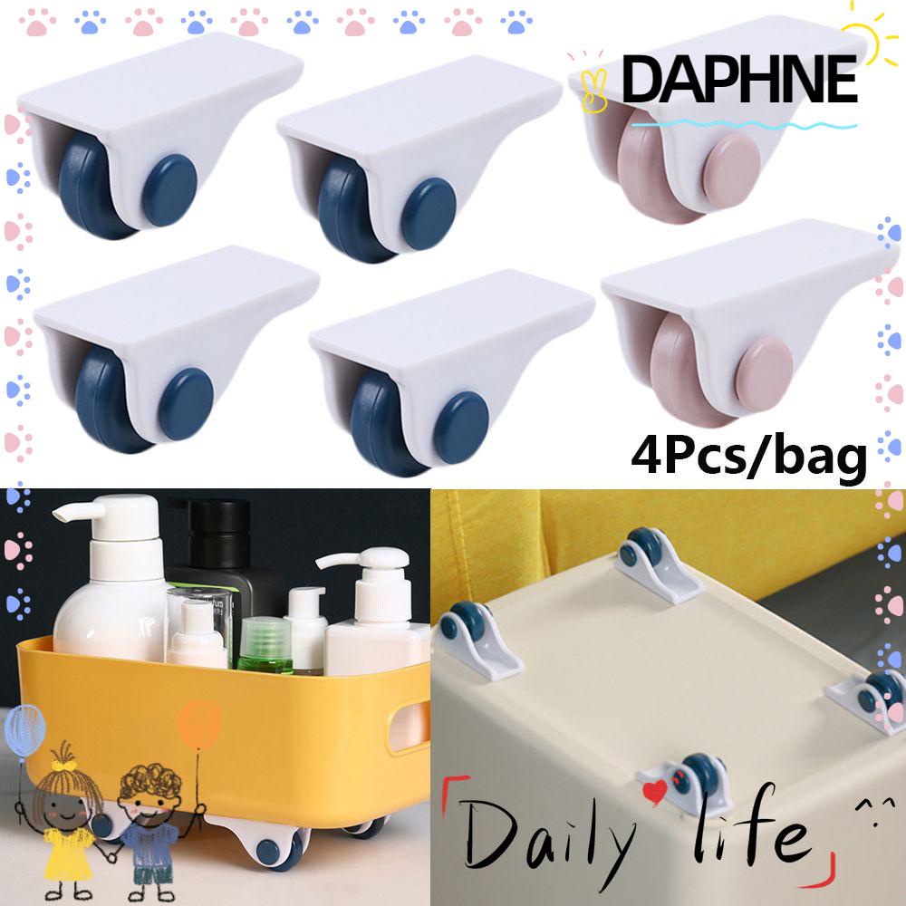 daphne-กล่องเก็บของ-แบบล้อเลื่อน-มีกาวในตัว-ไม่มีรอยขีดข่วน-4-ชิ้น