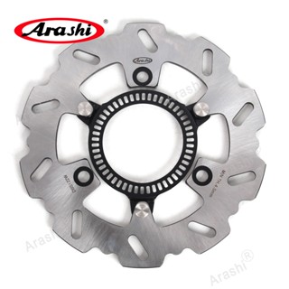 Arashi ดิสก์เบรกหลัง CNC 220 มม. อุปกรณ์เสริม สําหรับรถจักรยานยนต์ KAWASAKI Ninja 400 Z400 Z 400 EX400 EX 400 ABS 2018 2019 2020 2021 2022 2023