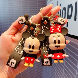 ใหม่การ์ตูนตุ๊กตาพวงกุญแจ โลหะพวงกุญแจ แฟชั่นจี้ Keychains