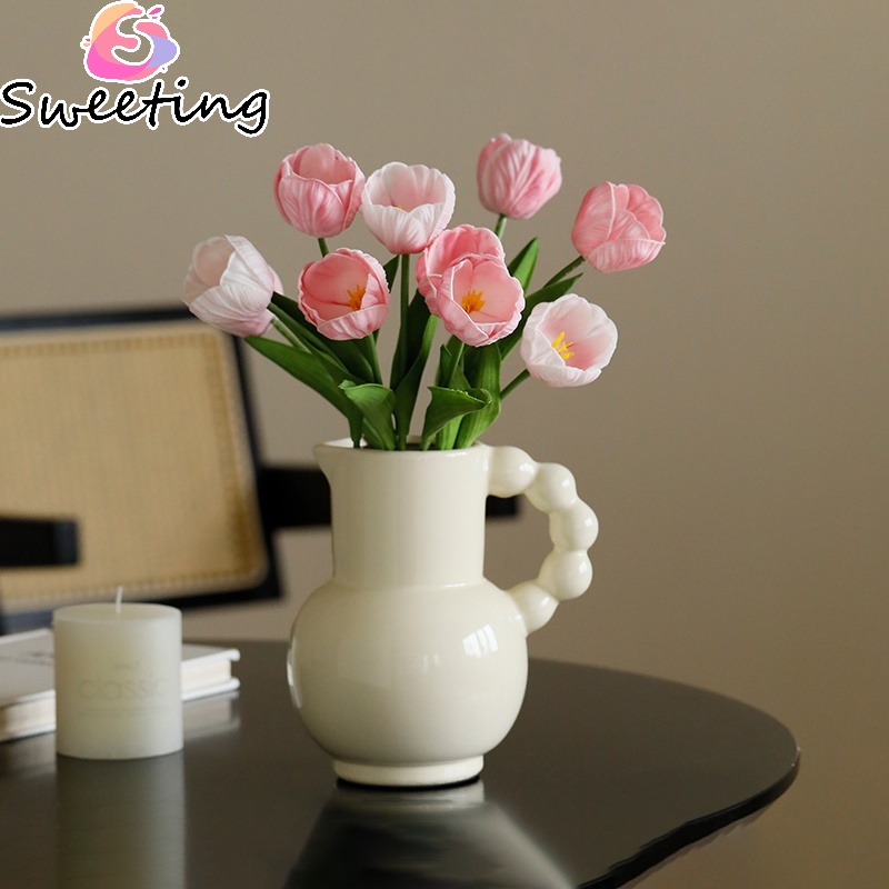 ช่อดอกทิวลิปจําลอง สําหรับตกแต่งบ้าน ห้องนั่งเล่น | Shopee Thailand