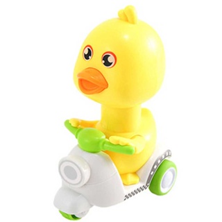  Pressing the Little Yellow Duck Return Moment Cute Cartoon Toy Car Baby stroller and Toddler Ideal Gift for Children, Prizes and Prizes