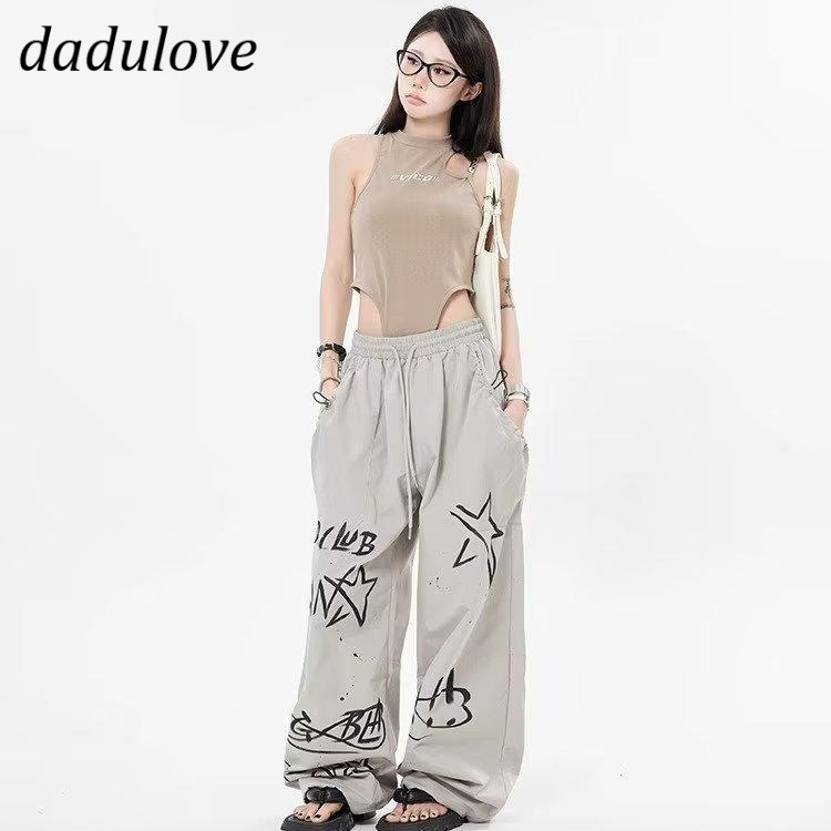 dadulove-new-american-ins-high-street-thin-letter-casual-pants-niche-high-waist-wide-leg-pants-large-size-trousers