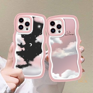 เคสโทรศัพท์มือถือ TPU ลายก้อนเมฆ ดวงจันทร์ สําหรับ Realme C53 C55 10 C30 C31 C33 C35 C21Y C25Y C11 2021 C15 C25 C17 C12 C3 C2 8i 7i 5 5i 6i 7 Pro Narzo 50A Prime 20 Pro Dgx