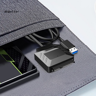 &lt;Dobetter&gt; สายเคเบิลอะแดปเตอร์ฮาร์ดไดรฟ์ USB 30 เป็น SATA สําหรับ SSD 35 25 นิ้ว