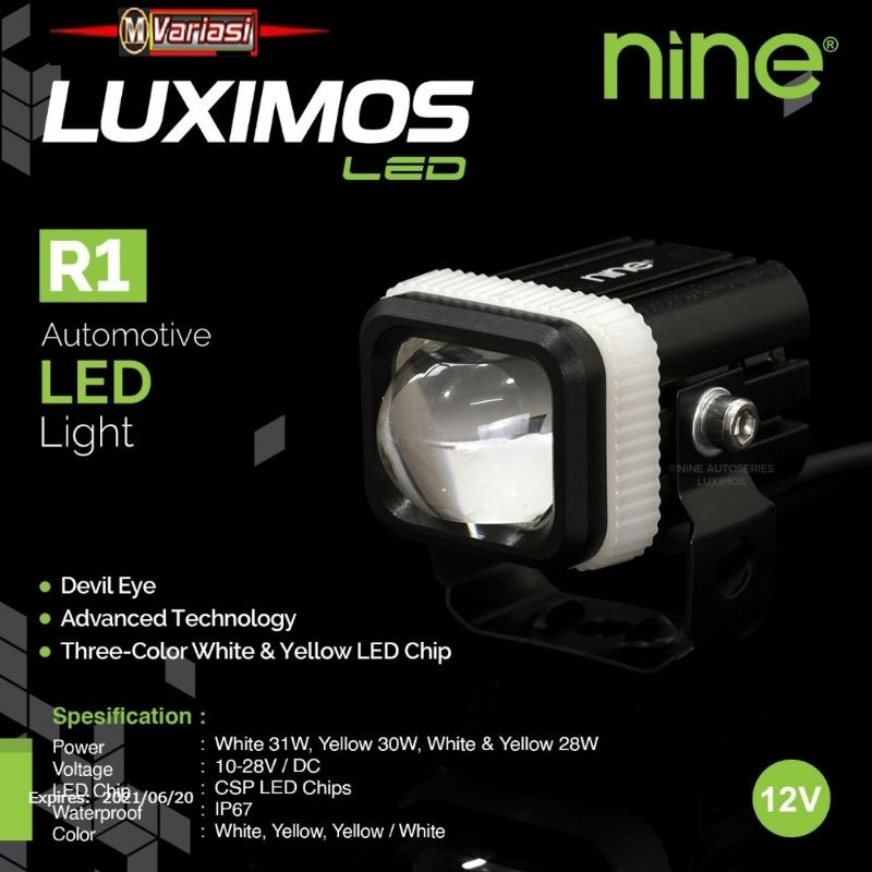 d2-laser-nine-luximos-r1-แสงสีเหลือง-สีขาว-ใช้ปีศาจ-12-โวลต์