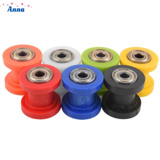 【Anna】8mm 10mm Chain Roller SliderTensioner Adjuster Pulley Wheel for ATV Dirt Bike