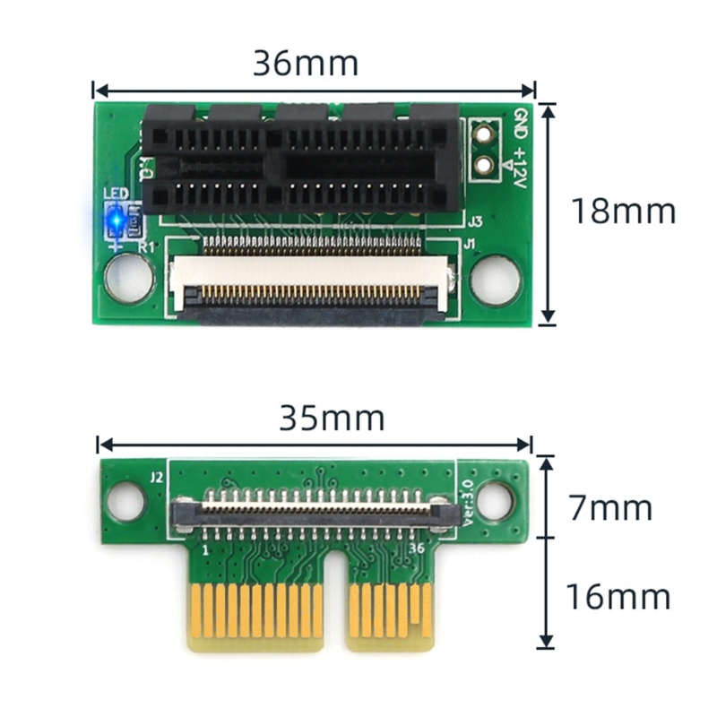 สายเคเบิ้ลต่อขยาย-pcie-คุณภาพสูง-สําหรับอะแดปเตอร์แปลงเมนบอร์ด