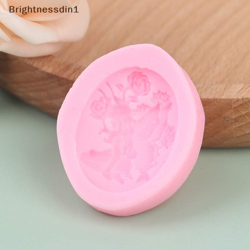 brightnessdin1-แม่พิมพ์ซิลิโคน-รูปนางฟ้า-สําหรับทําสบู่-ช็อคโกแลต-คุกกี้-เบเกอรี่