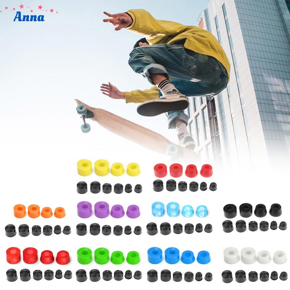 【Anna】Skateboard Truck Rebuild Kit Washers Kit Wheel 10pcs PU 92A Pivot