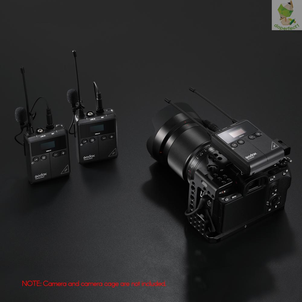 godox-wmics1-kit2-uhf-ไมโครโฟนไร้สาย-พร้อมตัวส่งสัญญาณ-tx1-2-ชิ้น-และกล้อง-8-9-1-ชิ้น