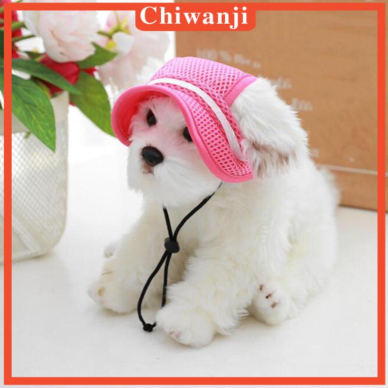chiwanji-หมวกเบสบอลลําลอง-ระบายอากาศ-เหมาะกับฤดูร้อน-สําหรับสัตว์เลี้ยง-แมว-เดินเล่นกลางแจ้ง
