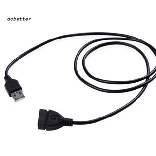 &lt;Dobetter&gt; สายเคเบิลต่อขยาย USB 20 ตัวผู้ เป็นตัวเมีย ยาว 1 เมตร