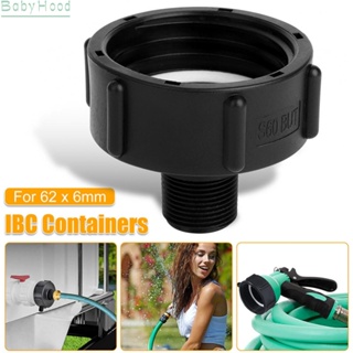 【Big Discounts】IBC Drain Plug Connector Easy To Use Food Grade Plastic S60*BUT 2.44x0.75 In#BBHOOD