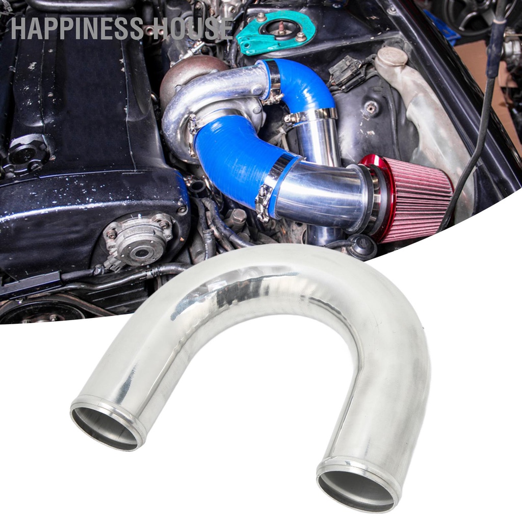 Happiness House 2.5in OD Intercooler Intake Pipe 180 Degree Universal ...