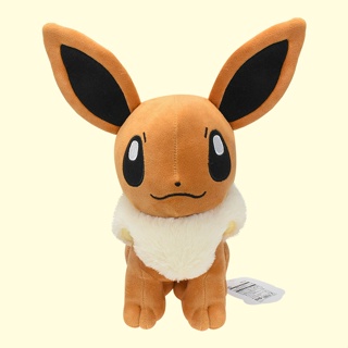 ((พร้อมแท็ก) ตุ๊กตาครอบครัว Eevee ขนาดใหญ่ 30 ซม. Eevee Original Eevee